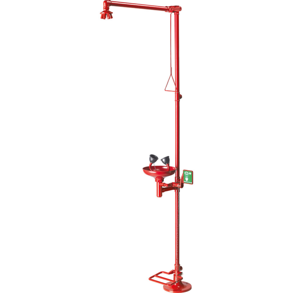 Doccia di soccorso combinata con lavaocchi 380H