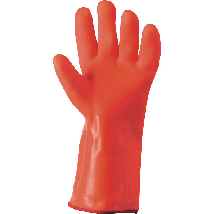 Guanto antifreddo in tessuto jersey di cotone impregnato in PVC - 3352 6 paia