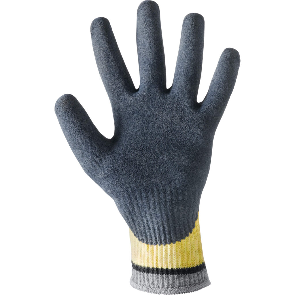 Guanto antitaglio 49% Kevlar®-51% poliestere/lattice - POWERGRAB KEV4 12 paia