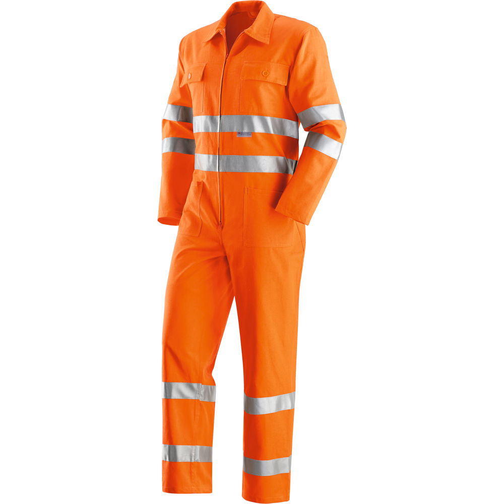 Tuta alta visibilità 60% cotone - 40% poliestere REFLEX/A