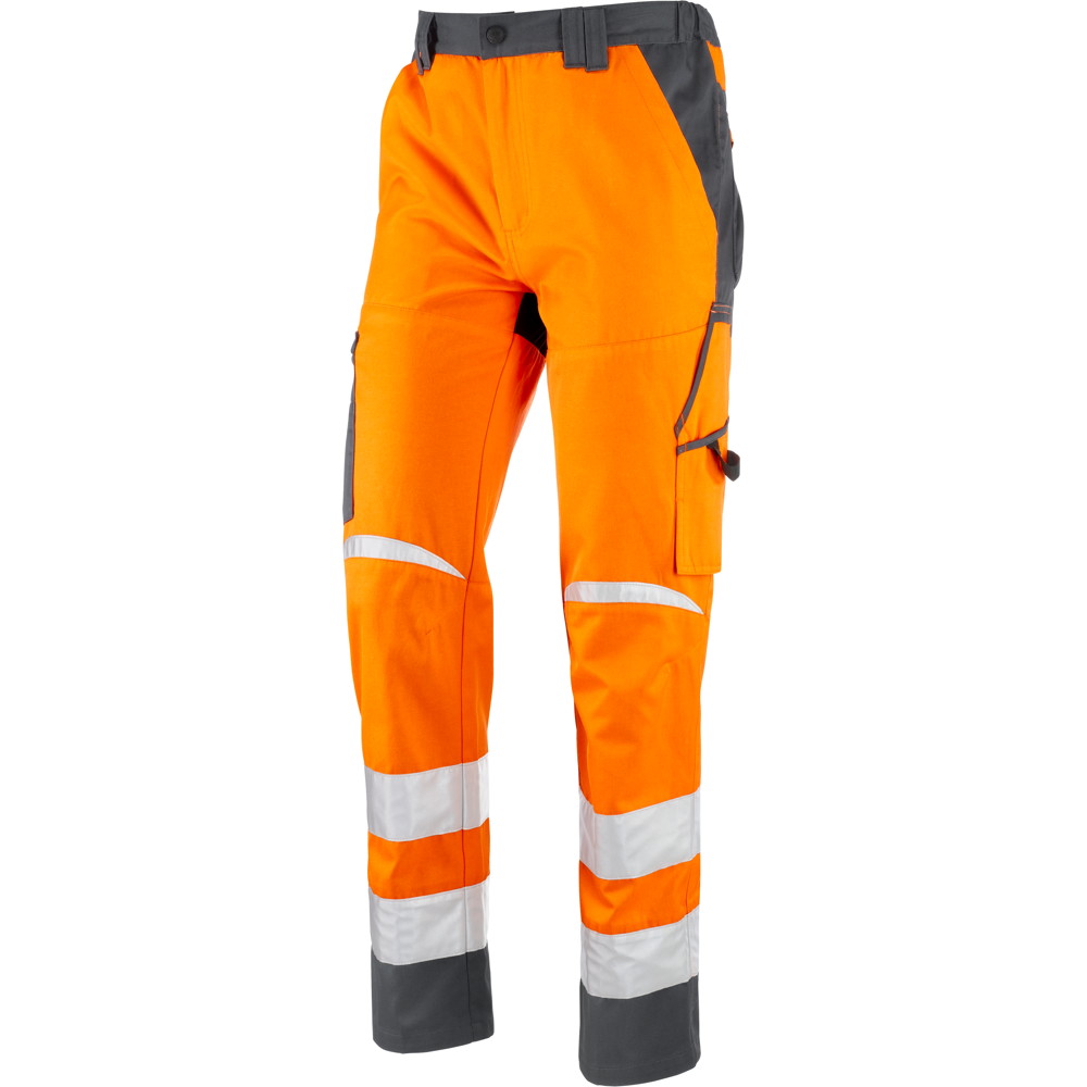Pantaloni alta visibilità in 60% cotone - 40% poliestere POSTUMIA/A