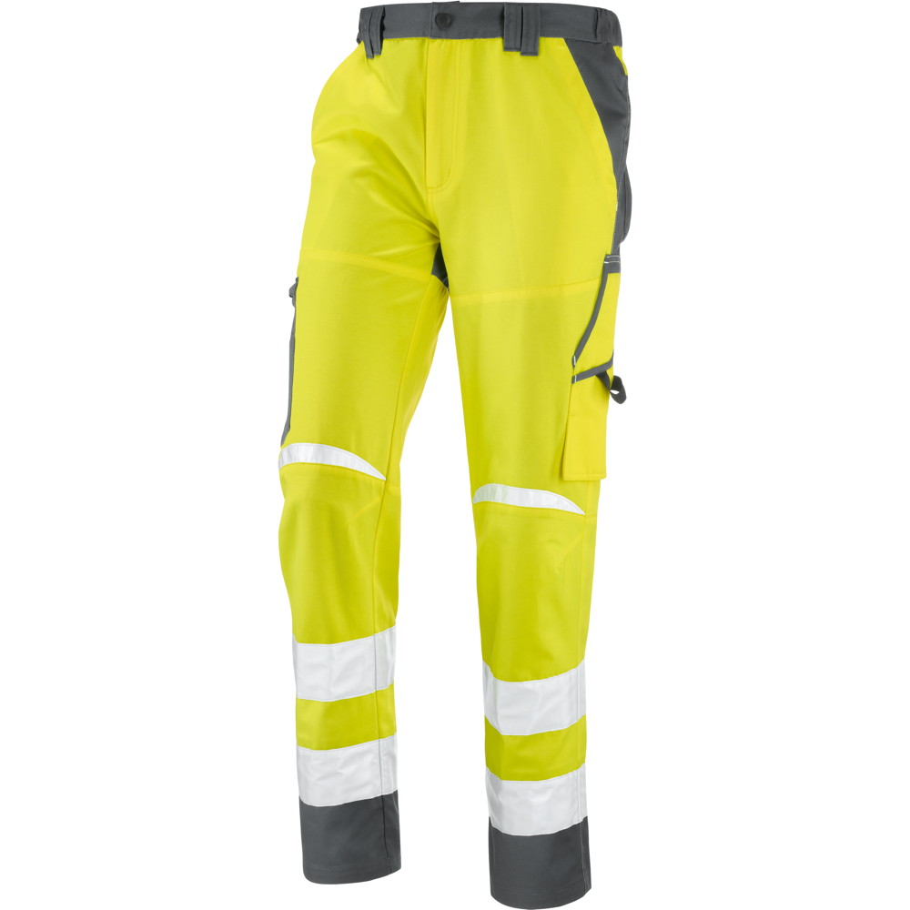 Pantaloni alta visibilità in 60% cotone - 40% poliestere POSTUMIA/G