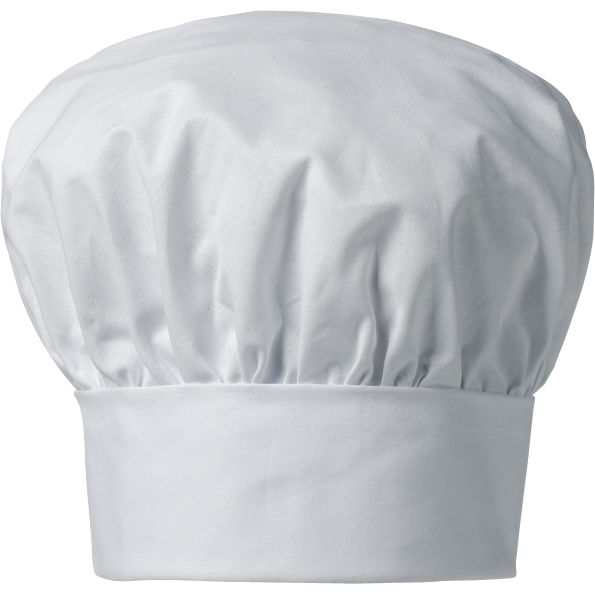 Cappello Cuoco in tessuto 100% cotone